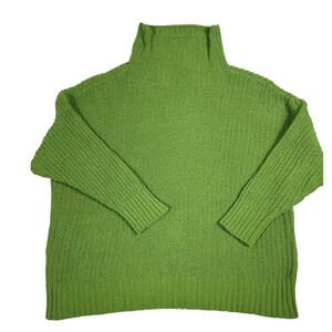 Aerie Womens Size L Green Knit Sweater